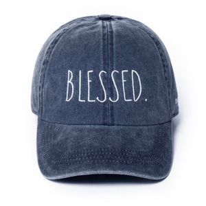 Rae Dunn BLESSED baseball cap